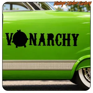VANARCHY -2 STICKER. BUY VINYL STICKERS.