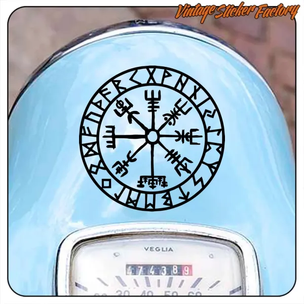 Pegatina VEGVISIR 4. Comprar pegatinas.
