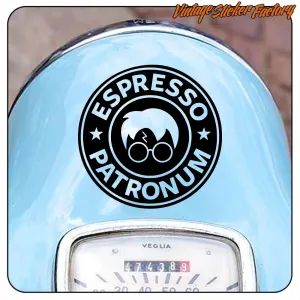 Sticker ESPRESSO PATRONUM pour amateurs de café