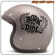 AUTOCOLLANT BORN TO RIDE. ACHETEZ DES AUTOCOLLANTS EN VINYLE.