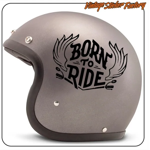 Pegatina BORN TO RIDE. Comprar pegatinas.