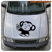 JDM MONKEY AUFKLEBER. KAUFEN SIE VINYLAUFKLEBER.