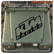 KTM RACING MONOCOLOR' STICKERS.