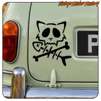 AUTOCOLLANT DEAD CAT. ACHETEZ DES AUTOCOLLANTS EN VINYLE.