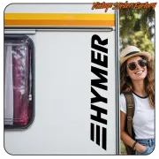 AUTOCOLLANT HYMER LOGO. ACHETEZ DES AUTOCOLLANTS EN VINYLE.