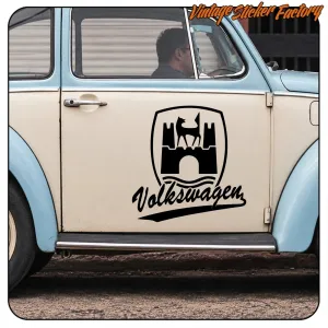 Volkswagen Wolfsburg Aufkleber kaufen | Vinyl für VW Auto