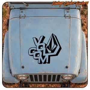 VOLCOM LOGO 2 AUFKLEBER. KAUFEN SIE VINYLAUFKLEBER.
