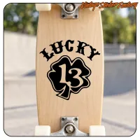 AUTOCOLLANT LUCKY 13 - 2. ACHETEZ DES AUTOCOLLANTS EN VINYLE.