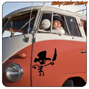 AUTOCOLLANT PIRATA. ACHETEZ DES AUTOCOLLANTS EN VINYLE.