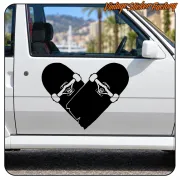 Pegatina SKATE LOVE. Comprar pegatinas.