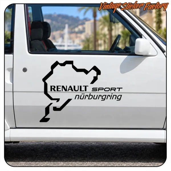 RENAULT NÜRBURGRING' STICKERS.