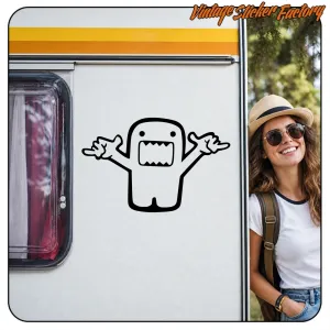 AUTOCOLLANT DOMO-KUN. ACHETEZ DES AUTOCOLLANTS EN VINYLE.