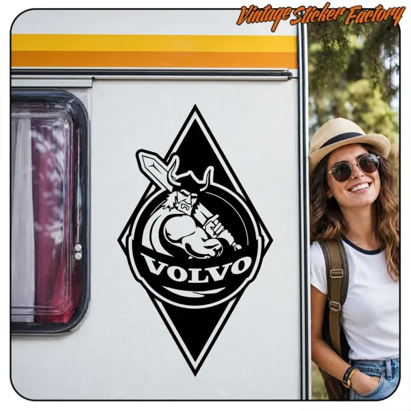Pegatina VOLVO VIKING 2. Comprar pegatinas.