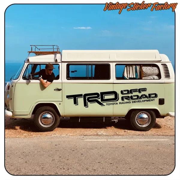 TRD OFF ROAD' STICKERS.