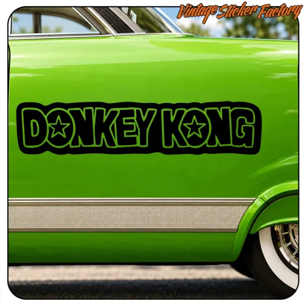 DONKEY KONG AUFKLEBER. KAUFEN SIE VINYLAUFKLEBER.