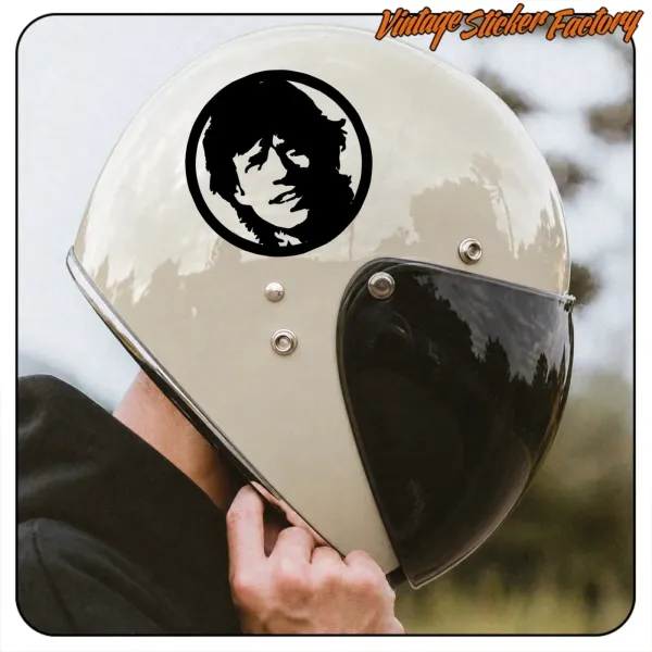 Pegatina MICK JAGGER. Comprar pegatinas.