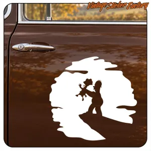 AUTOCOLLANT SIMPSONS LION KING. ACHETEZ DES AUTOCOLLANTS EN VINYLE.