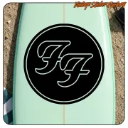 FOO FIGHTERS' STICKERS.