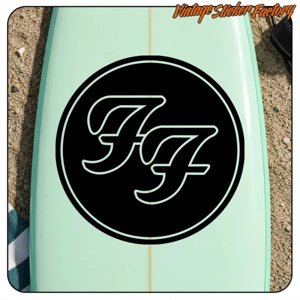 FOO FIGHTERS' STICKERS.