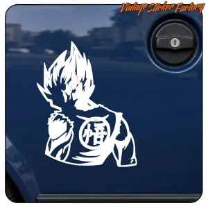 Pegatina GOKU BACK. Comprar pegatinas.