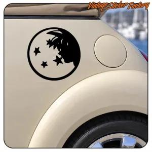 GOKU DRAGONBALL' STICKERS.
