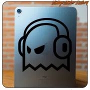 PACMAN AUFKLEBER. KAUFEN SIE VINYLAUFKLEBER.