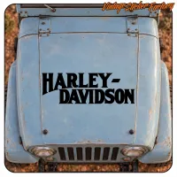 HARLEY DAVIDSON AUFKLEBER. KAUFEN SIE VINYLAUFKLEBER.