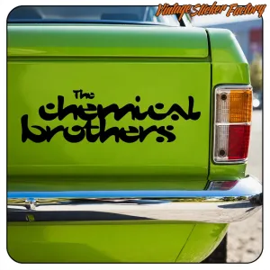 Pegatina THE CHEMICAL BROTHERS. Comprar pegatinas.