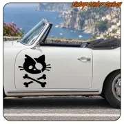 Pegatina PIRATE CAT. Comprar pegatinas.