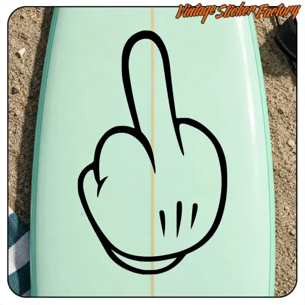 MICKEY FINGER' STICKERS.