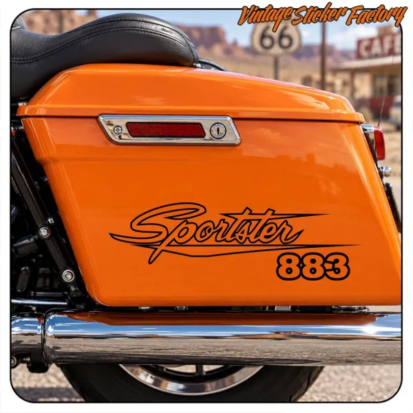 AUTOCOLLANT SPORTSTER. ACHETEZ DES AUTOCOLLANTS EN VINYLE.