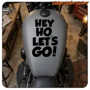 HEY HO, LET'S GO!' STICKERS.