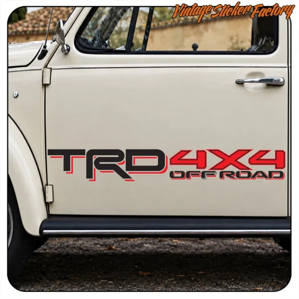 Pegatina TRD 4X4 OFF ROAD. Comprar pegatinas.