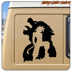 AUTOCOLLANT GOKU - guerrero. ACHETEZ DES AUTOCOLLANTS EN VINYLE.