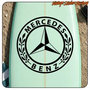 AUTOCOLLANT MERCEDES BENZ LOGO. ACHETEZ DES AUTOCOLLANTS EN VINYLE.
