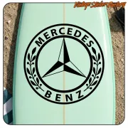 AUTOCOLLANT MERCEDES BENZ LOGO. ACHETEZ DES AUTOCOLLANTS EN VINYLE.