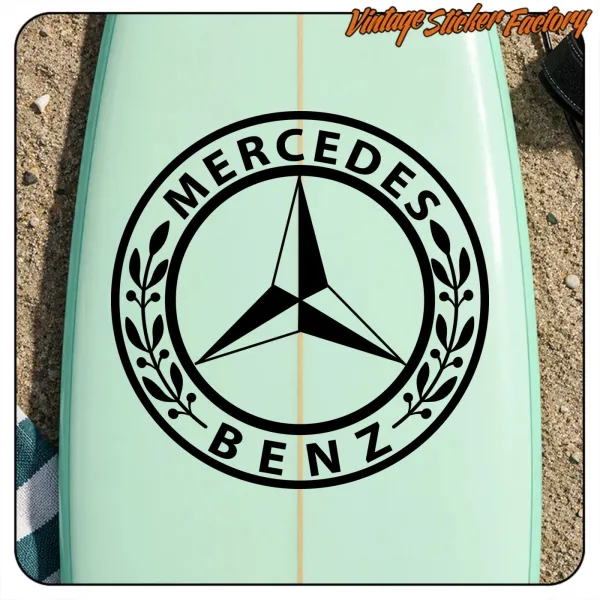 AUTOCOLLANT MERCEDES BENZ LOGO. ACHETEZ DES AUTOCOLLANTS EN VINYLE.
