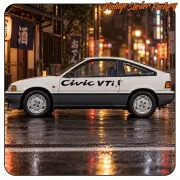 Pegatina CIVIC VTI. Comprar pegatinas.