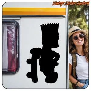 Pegatina BART SIMPSON. Comprar pegatinas.