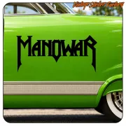 AUTOCOLLANT MANOWAR. ACHETEZ DES AUTOCOLLANTS EN VINYLE.