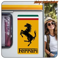 AUTOCOLLANT FERRARI EMBLEM. ACHETEZ DES AUTOCOLLANTS EN VINYLE.