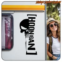 HOONIGAN PUNISHER' STICKERS.