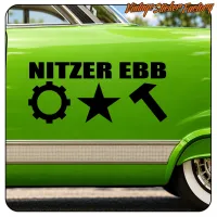 NITZER EBB AUFKLEBER. KAUFEN SIE VINYLAUFKLEBER.