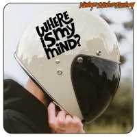 AUTOCOLLANT WHERE IS MY MIND. ACHETEZ DES AUTOCOLLANTS EN VINYLE.