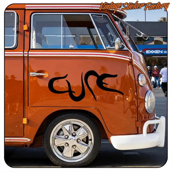 CURE LOGO STICKER