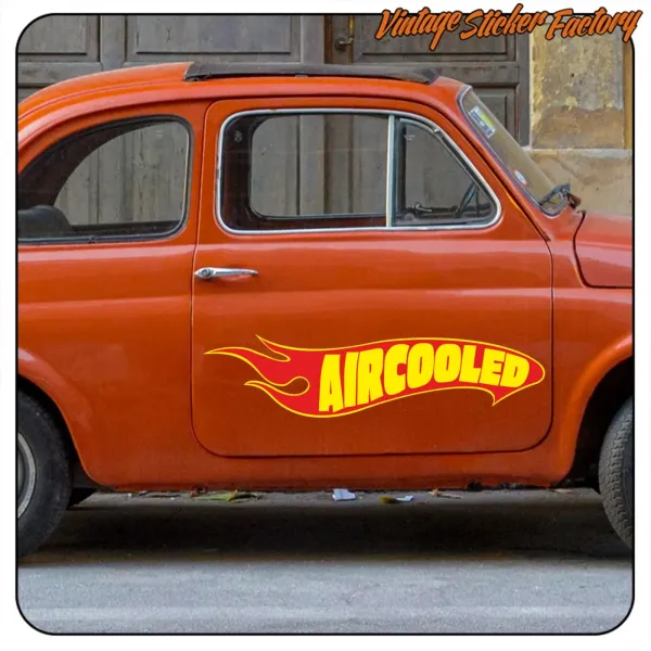 AIRCOOLED HOT WHEELS AUFKLEBER. KAUFEN SIE VINYLAUFKLEBER.