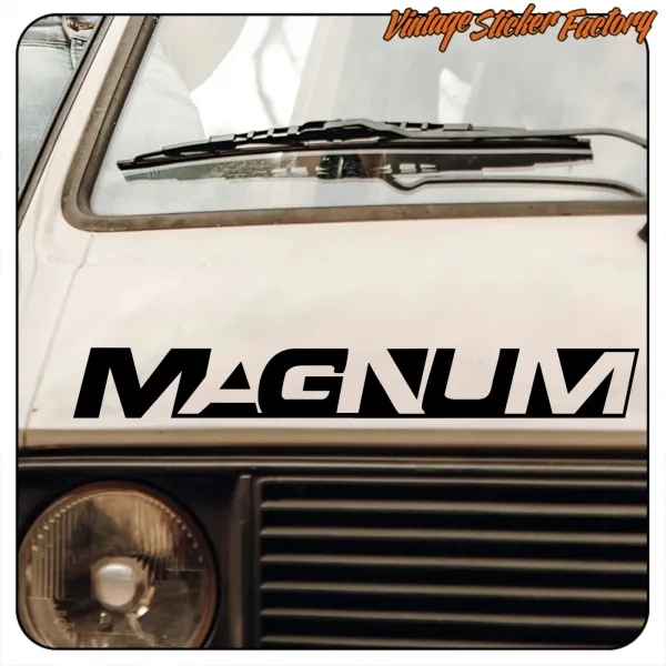 AUTOCOLLANT MAGNUM. ACHETEZ DES AUTOCOLLANTS EN VINYLE.