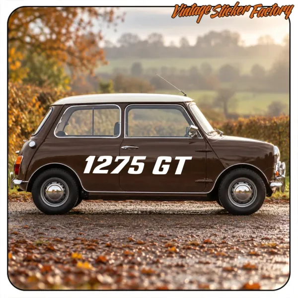 AUTOCOLLANT 1275 GT. ACHETEZ DES AUTOCOLLANTS EN VINYLE.