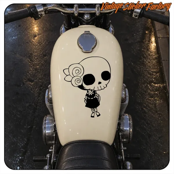 MEXIKANISCHER SCHÄDEL -1 AUFKLEBER. KAUFEN SIE VINYLAUFKLEBER.