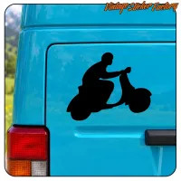 Pegatina VESPA RACING. Comprar pegatinas.